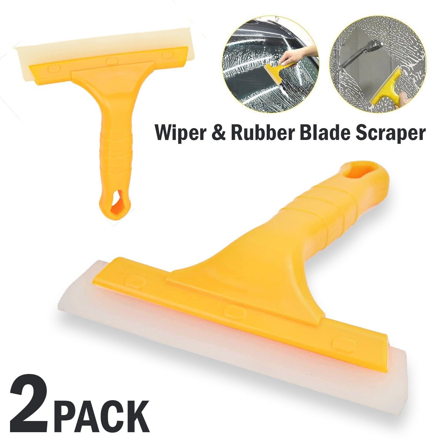 Window Squeegee Shower Cleaner 2X