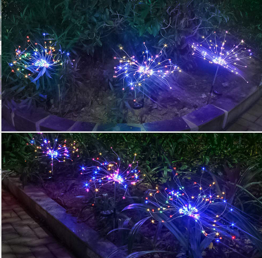 Solar Fireworks Light LED Christmas Lights