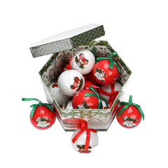 Christmas Gift Box With Christmas Tree Decoration Pendant