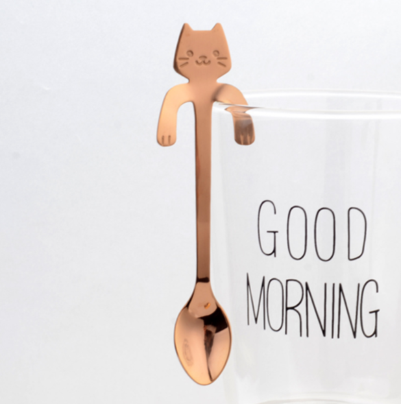 Coffee spoon, creative stainless spoon