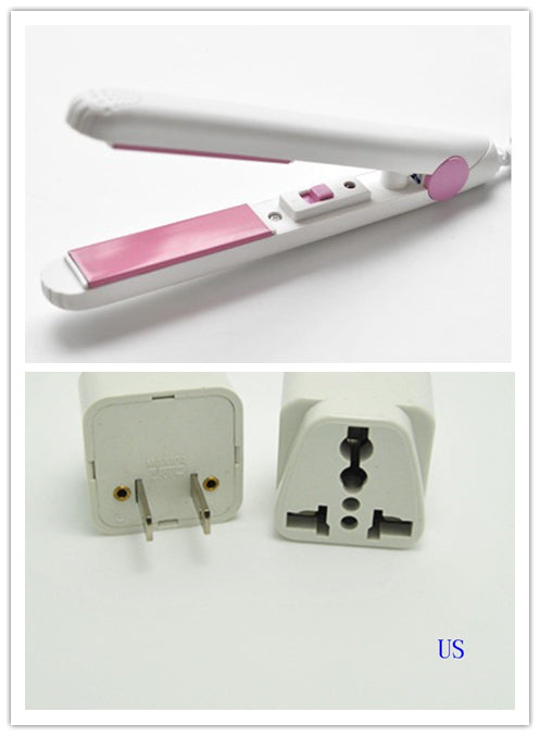 Mini hair straightener