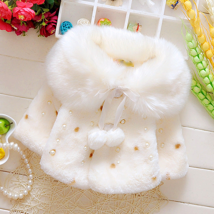 Infant children's jacket with cap