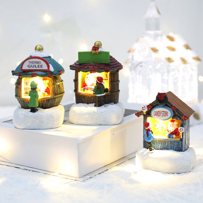 Christmas Decorations Resin Room Gifts