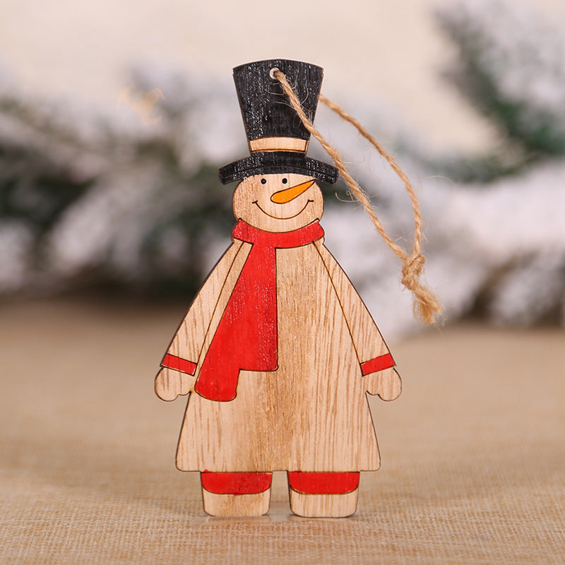 Christmas Wooden Angel Decorations