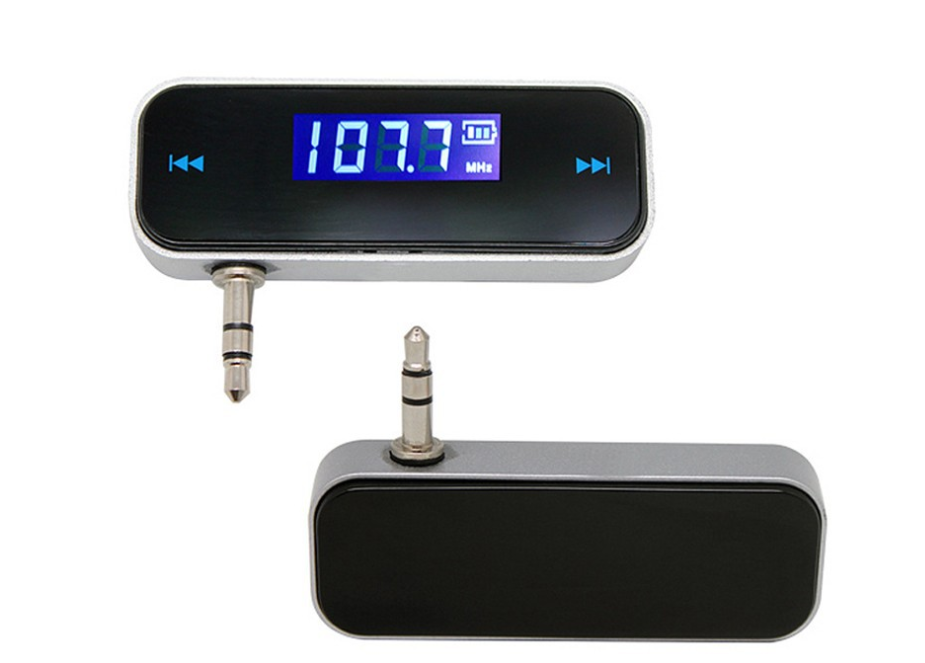 Car FM transmitter Android phone universal 3.5mm aux audio