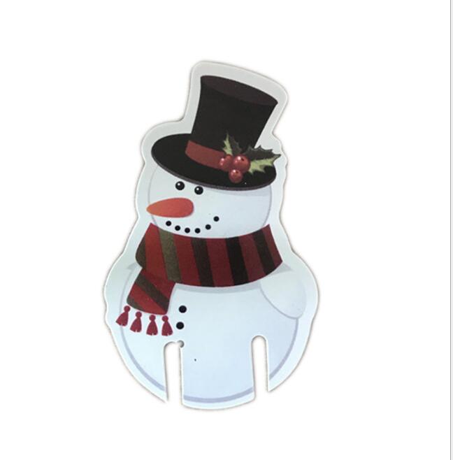 Paper Red Christmas Hat Wine