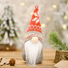 Christmas Decorations Forest Elderly Doll Ornaments