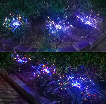 Solar Fireworks Light LED Christmas Lights