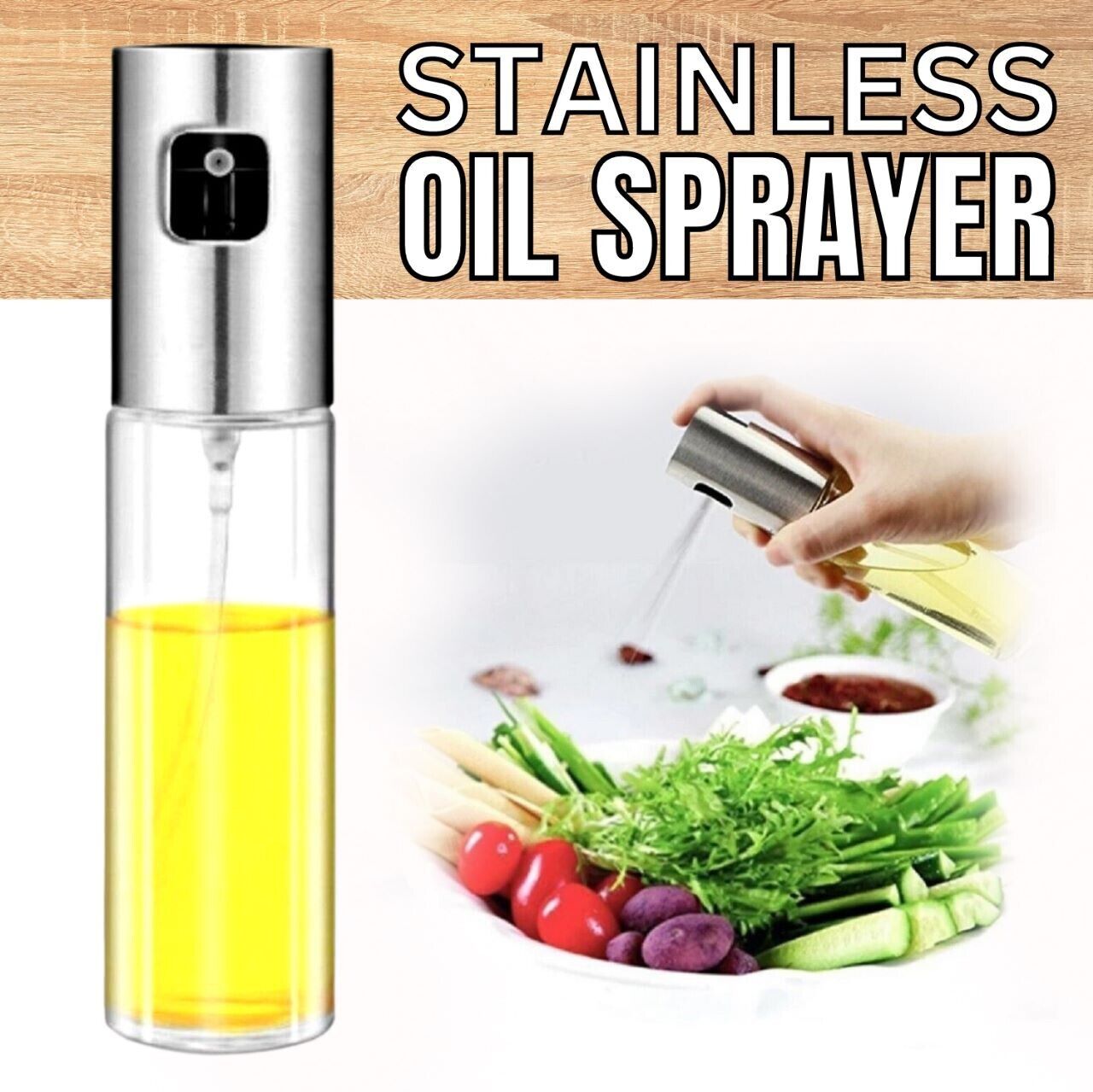 Oil Sprayer For Cooking & Baking