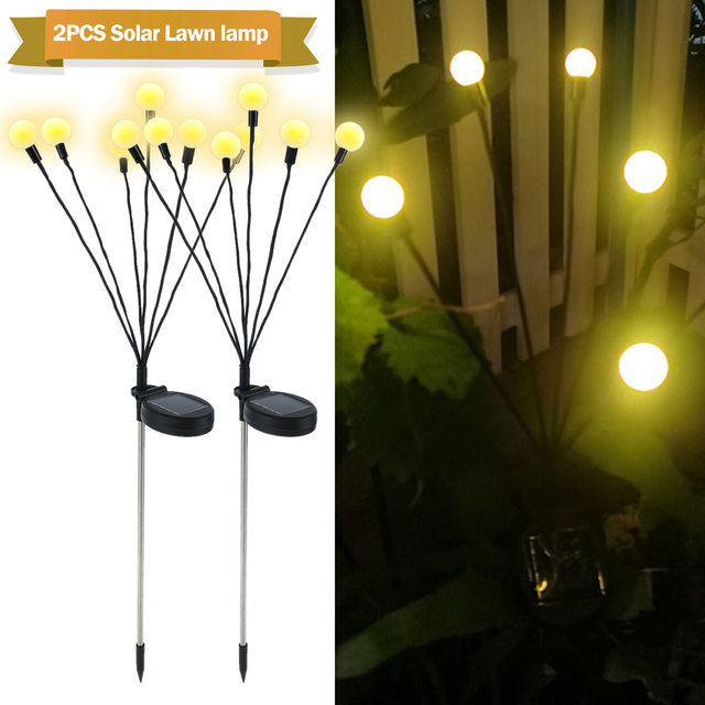 Firefly Solar Light Garden Decor - Shling