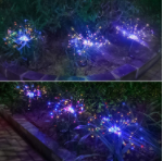 Solar Fireworks Light LED Christmas Lights