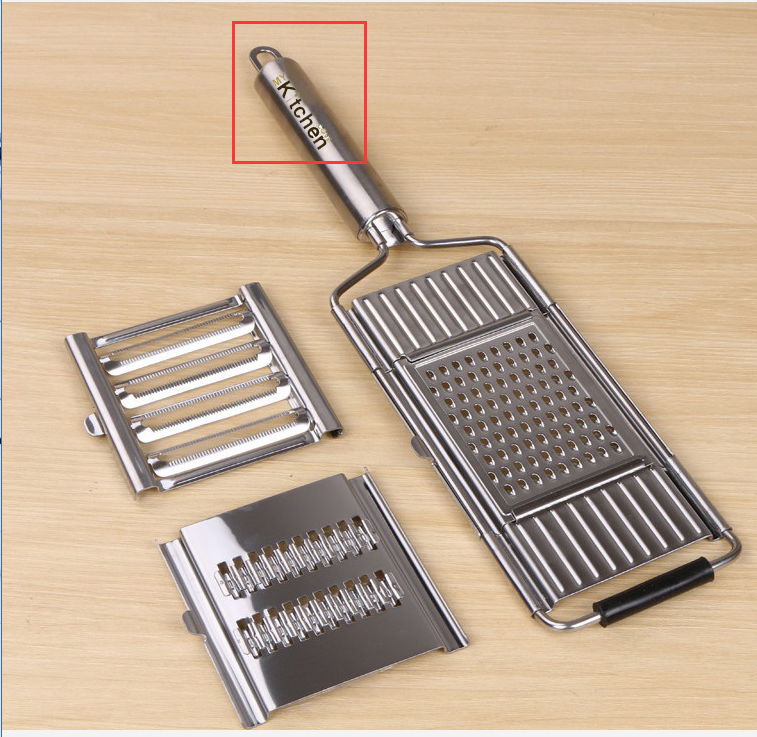 Stainless Steel Grater, Vegetable And Fruit Slicer, Peeler