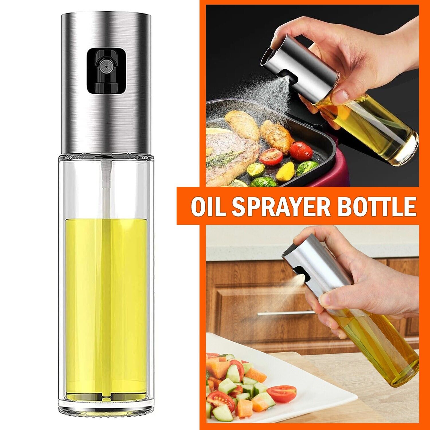 Oil Sprayer For Cooking & Baking