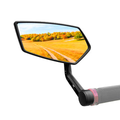 EasyDo Bicycle Mirror Bicycle Bar End Mirror Adjustable Bike Handlebar Mirror