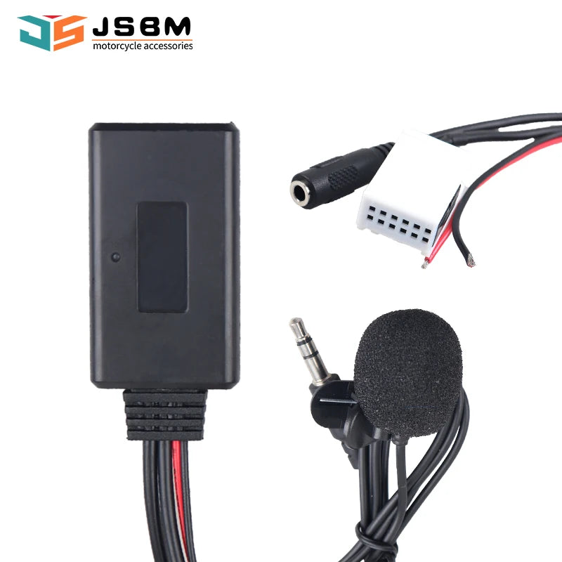 JSBM Wireless Bluetooth For Car Module AUX-in Audio MP3 Music Adapter for VW Premium 6/7 RCD RNS 510 315 310 MFD2 CD/ DVD Skoda