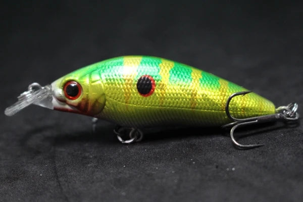 Swimming Action Short Body #6 Hook Insect Bait Fresh Water 3D Hard Eyes M583