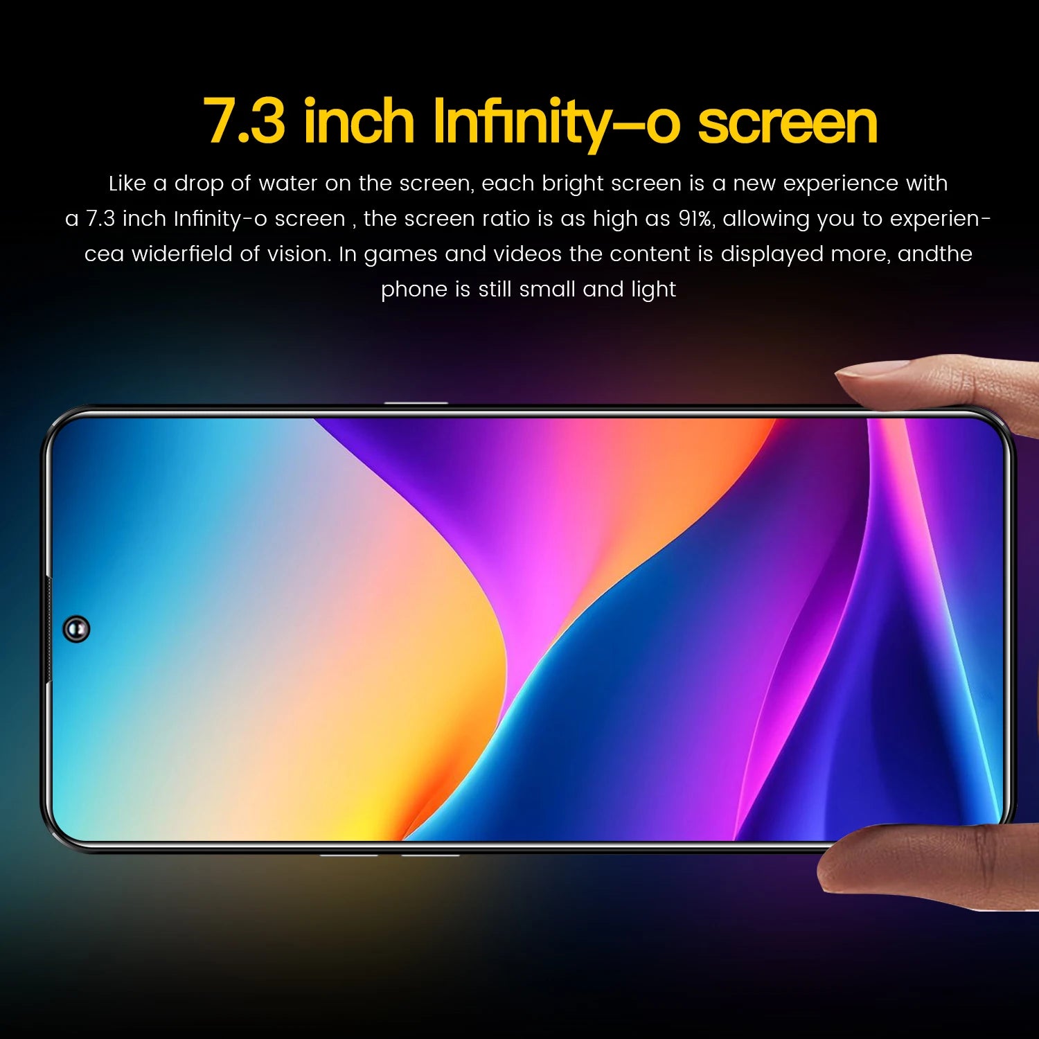 2024 New Spark 10 Pro Smartphone 5G Cell Phone 7.3 HD 7800mAh Cellphones 16GB+1TB Dual Sim Mobile Phone Android Face Unlocke