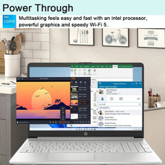 HP 2024 Business Laptop, 15.6" Touchscreen Laptop, Intel Core i3-1215U, Up To 64GB RAM, 2TB SSD, Intel UHD Graphics, Silver