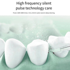 Teeth Oral Irrigator Intelligent Jet Water Flosser Whiten USB Rechargeable 330ml 5mode Waterproof Dental Irrigator