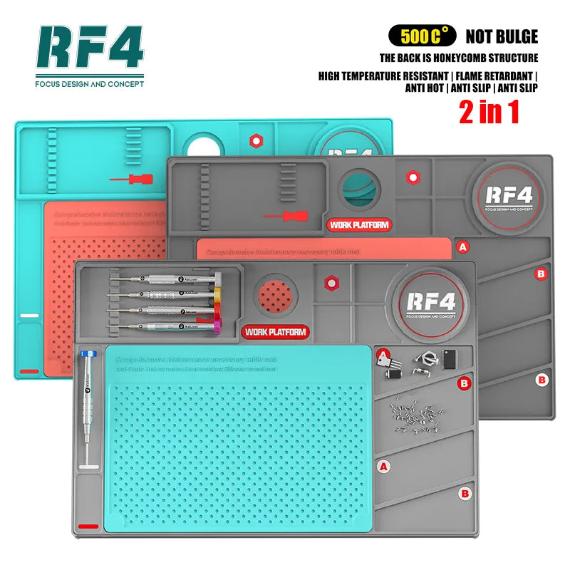 260x380MM, BGA Desktop Station Phone Repair  Pad Maintenance Platform RF-PO2