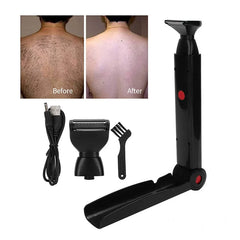 Men Back Shaver Hair Shaver Foldable Trimmer Body Leg Long Handle Hair Removal Razors Brazil Free Fast Shipping