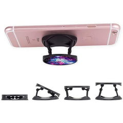 Universal Round Phone Socket Grip For Girls Folding Phone Holder