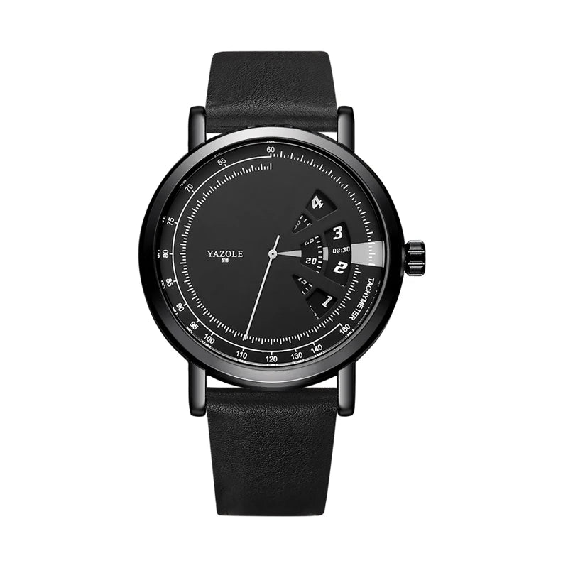 Fashion Watches Men YAZOLE Hot Sales Creative Design Wristwatch