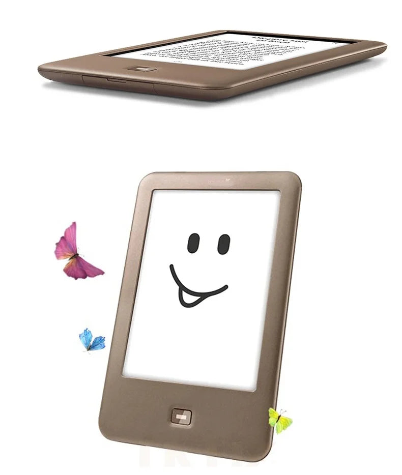 Built in Light e-Book Reader WiFi ebook e-ink 6 inch Touch Screen 1024x758 electronic Book Reader