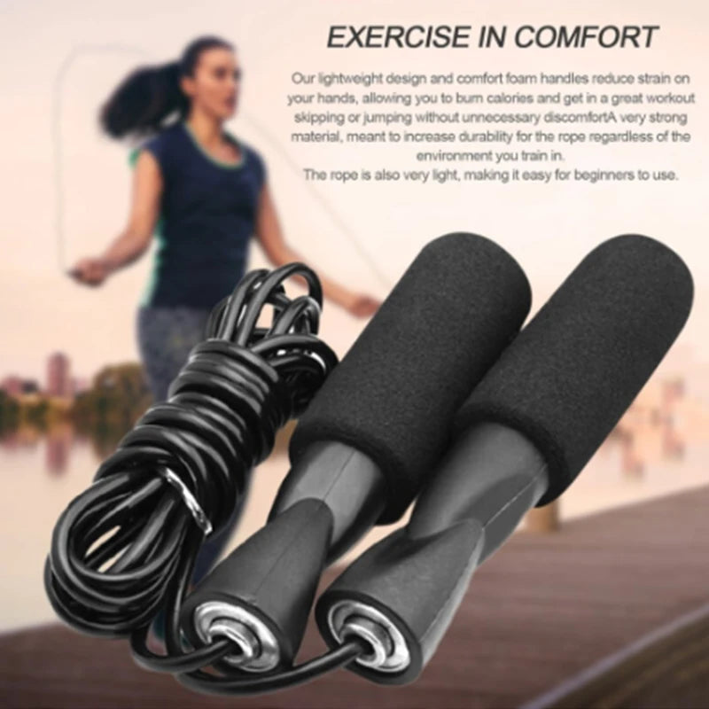 New Speed Skipping Jump Rope Adjustable Bearing Sports Lose Weight Exercise Gym Crossfit Fitness Equipment