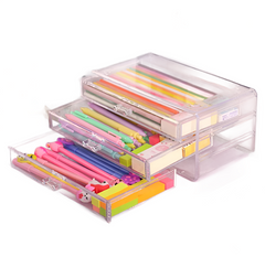 Multifunctional Desktop Organizer Pen Washi Tape Holder