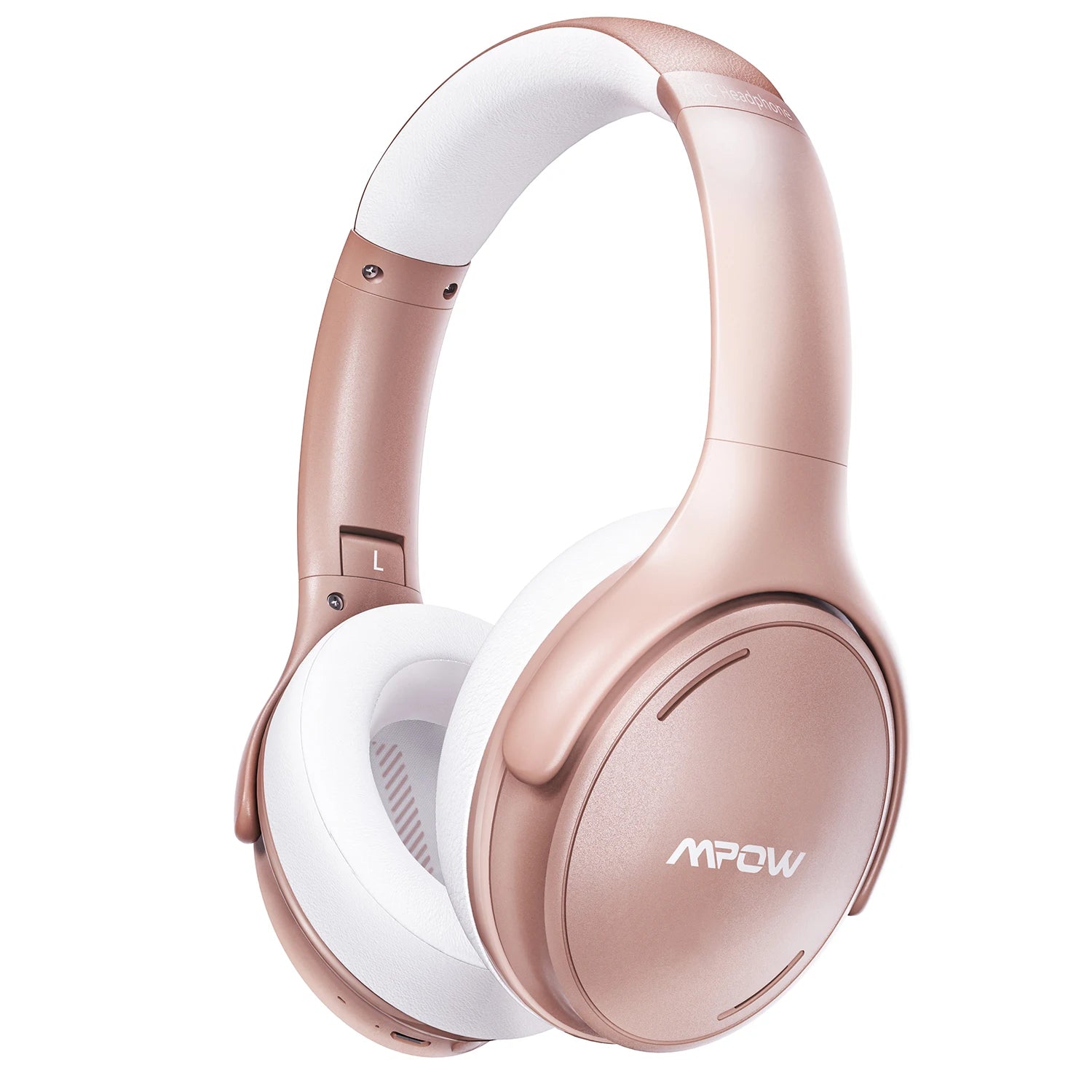 Mpow H19 IPO Bluetooth 5.0 Active Noise Cancelling Headphones Lightweight Wireless Headset CVC 8.0 Mic 30hrs Playing Fast Charge