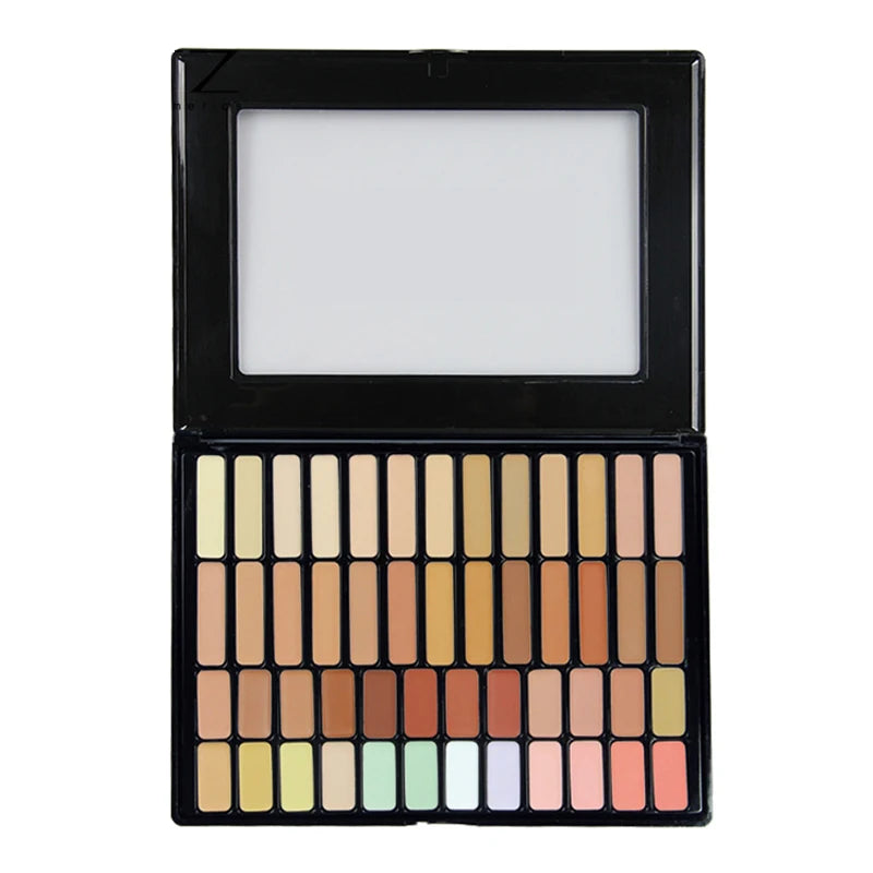 50 Shades Concealer Palette,High Coverage Contouring Cream,Tattoo And Dark Circles Cover-Up Nose Shadow,Face-Eye-Lip Base Makeup