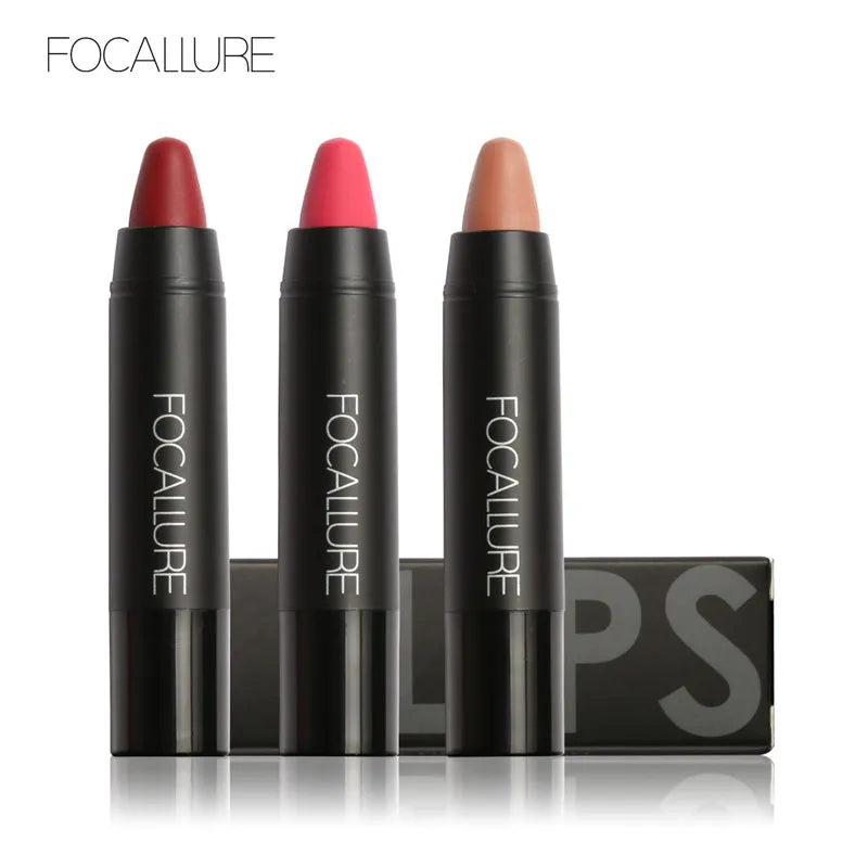 Focallure Matte Lipstick 19 Colors Waterproof Matte Lipsticks Soft Texture Lip Stick