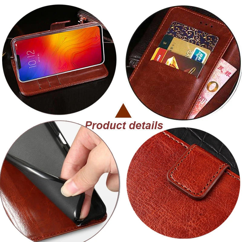 Wallet Case High Quality Flip Leather Phone Shell Protective Cover