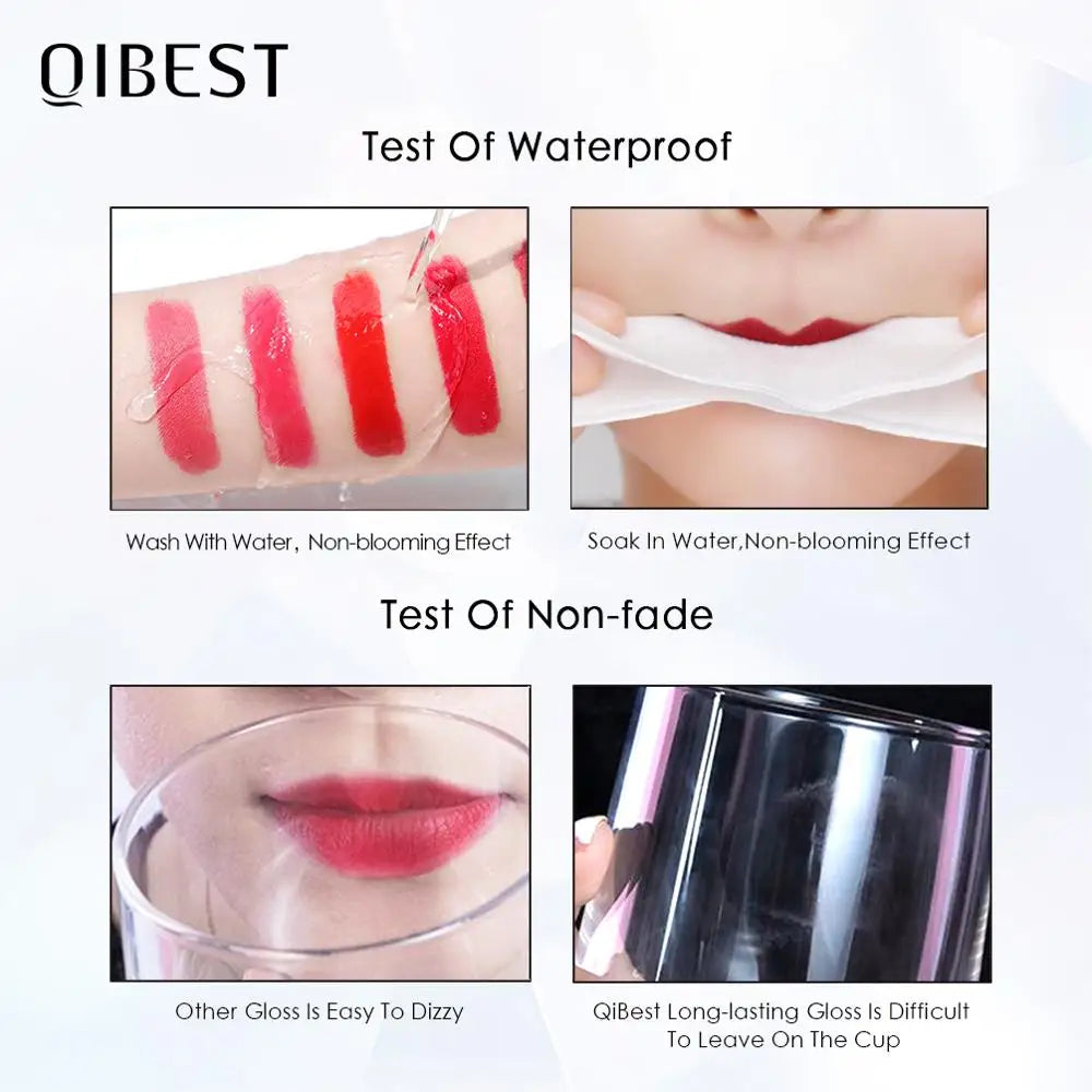 Matte Lip Gloss Lip Makeup 34 Colors Velet Nude Waterproof Lipgloss Matte Lipstick