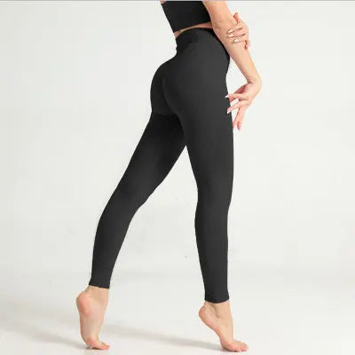 Women's Seamless Joggers Sports Leggings Push Up Workout Tights Woman High Waist Yoga Pants Squatproof Gym Clothing Fitness Suit