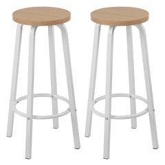 Metal Legs Bar Chair Breakfast Kitchen Barstools