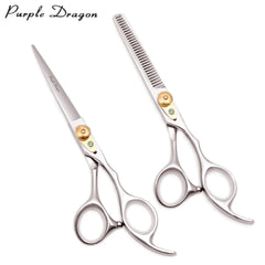 Hair Scissors Purple Dragon Japan Steel Hair Cutting Scissor