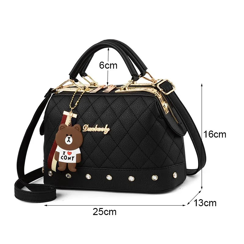 Women Brand Designer Bags Women Classic Plaid Messenger Bag Women's Shoulder Bag