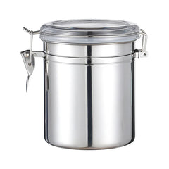 Stainless Steel Sealed Tank Food Coffee Beans Snack Storage Cans Tea Leaf Container