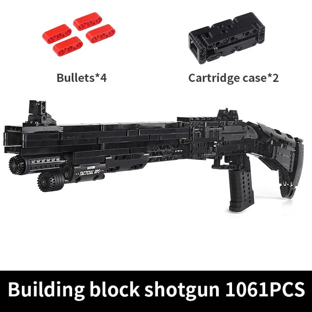 MOULD KING Creative  Desert Eagle Pistol Weapon SWAT Gun 98K MP5 Building Blocks Bricks