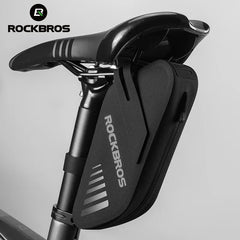 ROCKBROS Bike Saddle Bag Waterproof 0.6L Cycling Seat Pouch