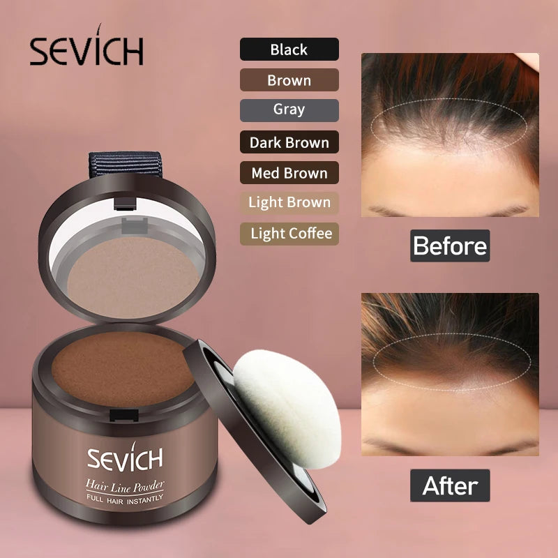 Sevich Magical Fluffy Hairline Powder Hair Line Shadow Hair Concealer