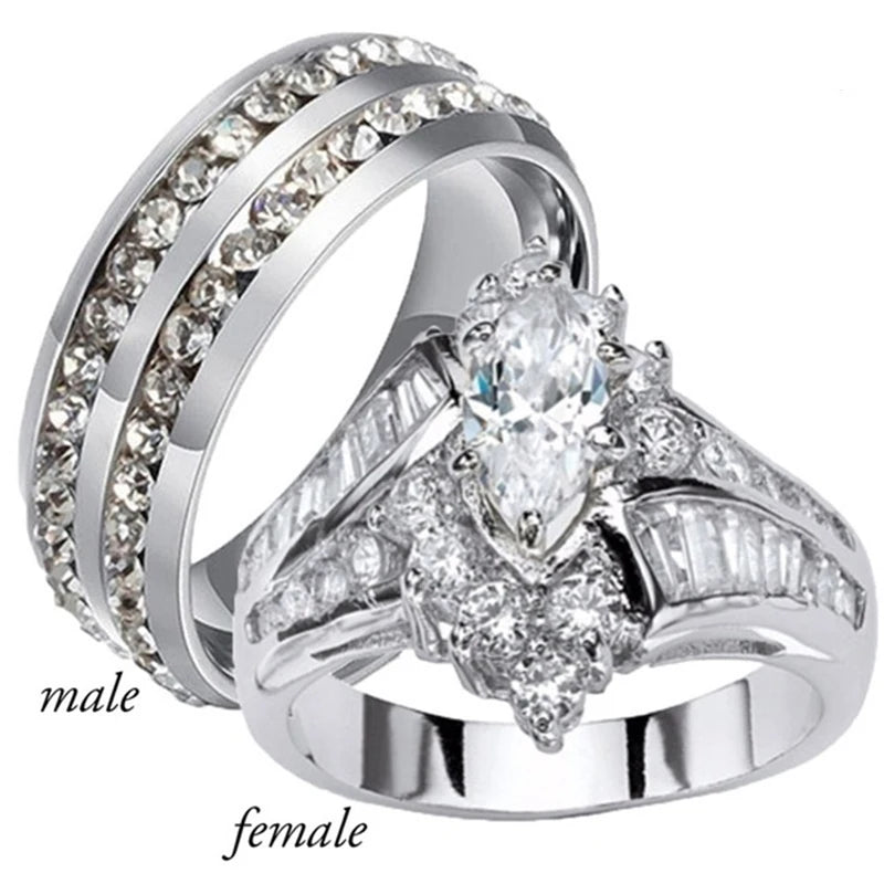 Stainless Steel Ring Fashion Jewelry For Lovers