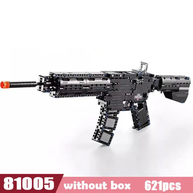 MOULD KING Creative  Desert Eagle Pistol Weapon SWAT Gun 98K MP5 Building Blocks Bricks