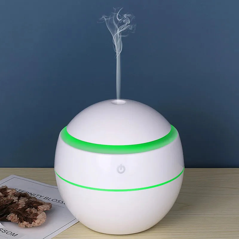 Mini Portable Ultrasonic Air Humidifier Aroma Essential Oil Diffuser