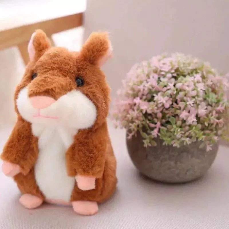 Learn To Repeat The Small Hamster Plush Toy Talking Hamster Doll Toy