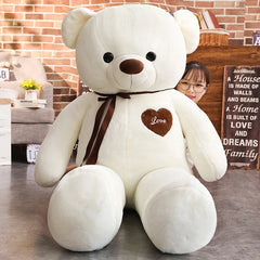 Soft Teddy Bear With Love Popular Birthday Valentine Gifts For Lover