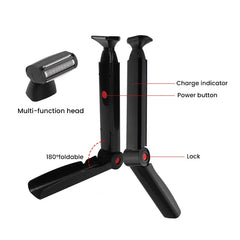 Men Back Shaver Hair Shaver Foldable Trimmer Body Leg Long Handle Hair Removal Razors Brazil Free Fast Shipping