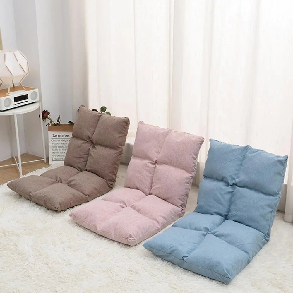 Japanese Floor Chair Folding Adjustable Lazy Sofa Chair